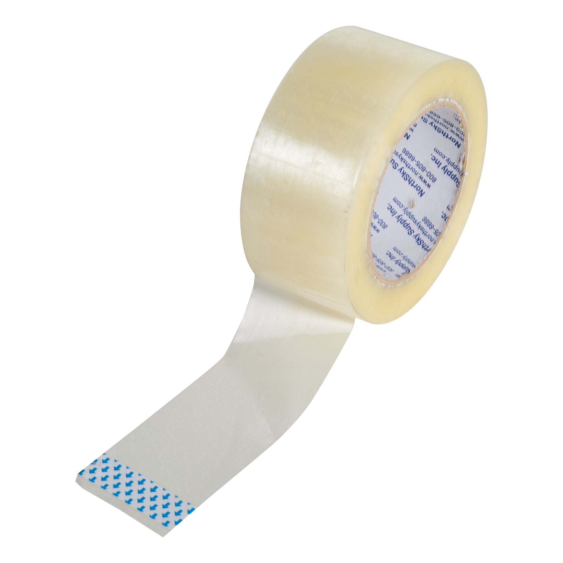 2 in Hot Melt Packaging Tape, Clear, 2 mil, 110 yd Roll