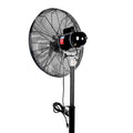 24 in Oscillating Pedestal Fan, 6,400 CFM, 2 Speeds, 1/4 HP