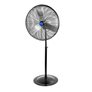 30 in Oscillating Pedestal Fan, 8,200 CFM, 2 Speeds, 1/2 HP