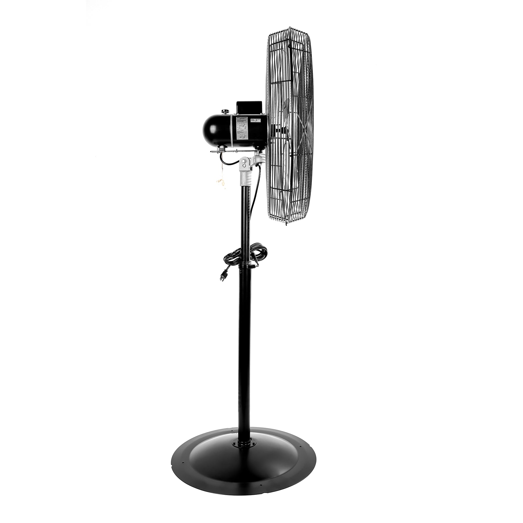 30 in Oscillating Pedestal Fan, 8,200 CFM, 2 Speeds, 1/2 HP