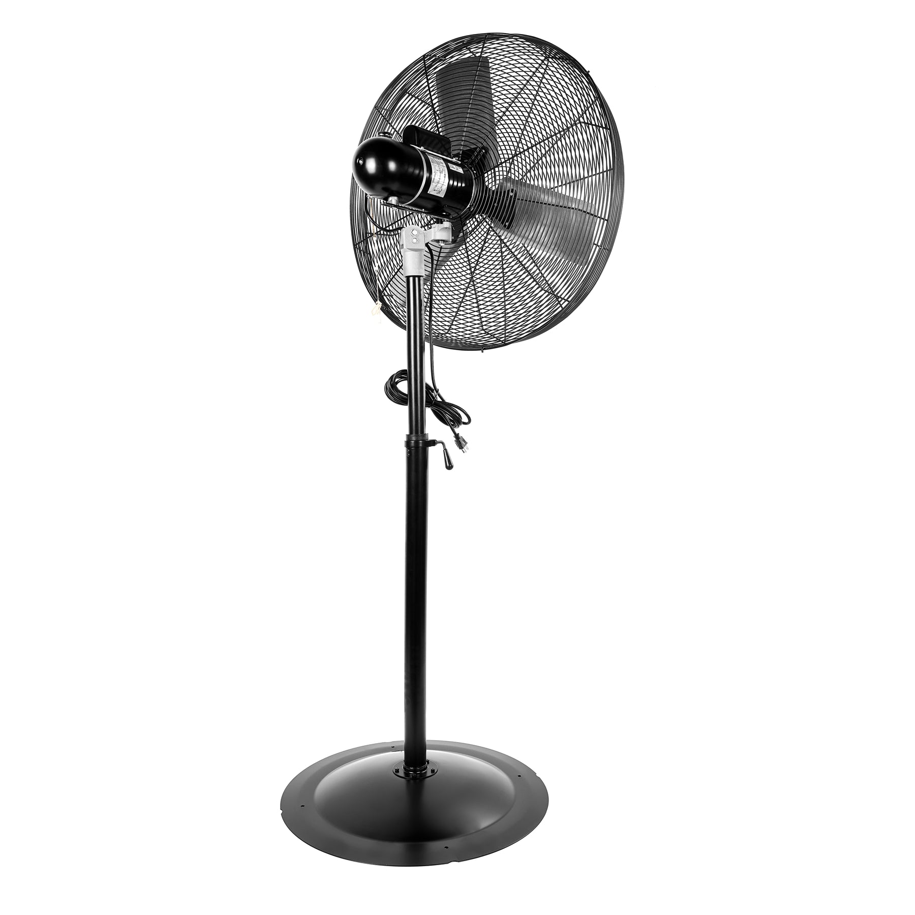30 in Oscillating Pedestal Fan, 8,200 CFM, 2 Speeds, 1/2 HP