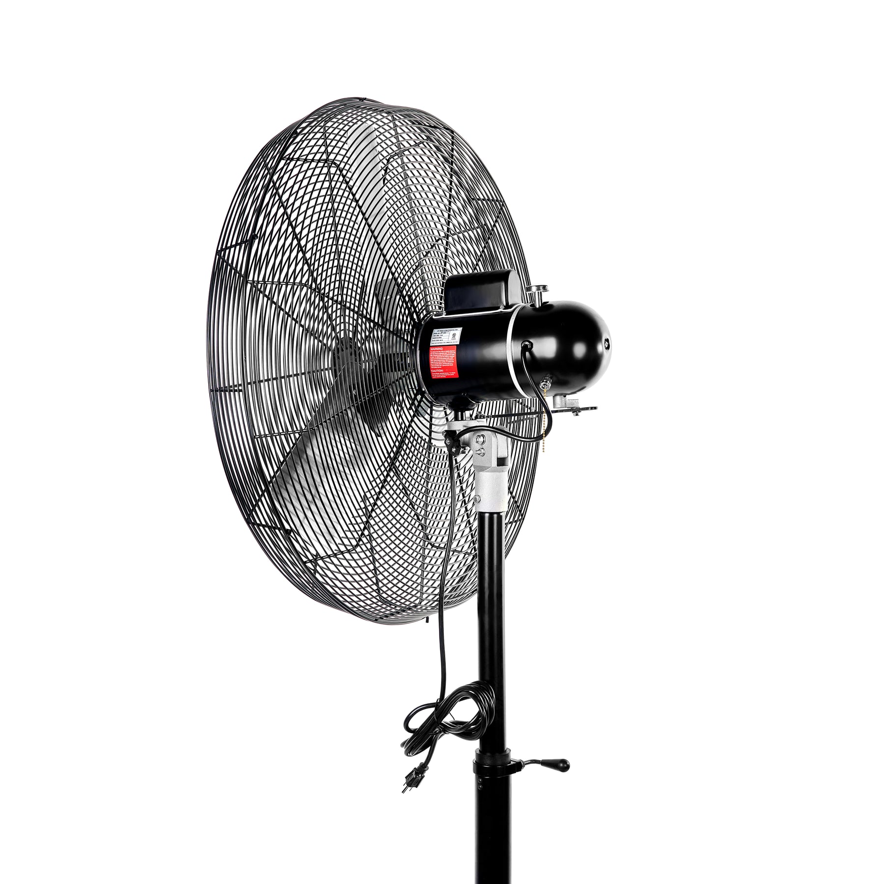 30 in Oscillating Pedestal Fan, 8,200 CFM, 2 Speeds, 1/2 HP
