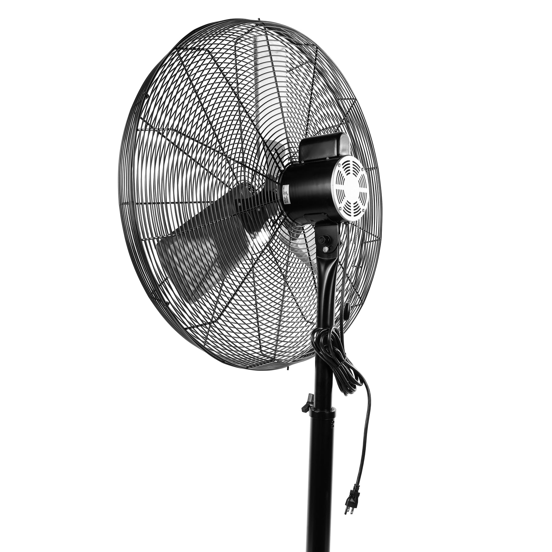 30 in Non-Oscillating Pedestal Fan, 7,250 CFM, 2 Speeds, 1/4 HP