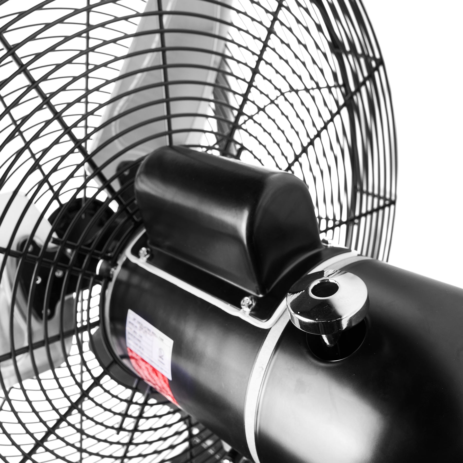 24 in Oscillating Wall-Mount Fan, 6,400 CFM, 2 Speeds, 1/4 HP