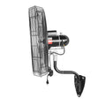 30 in Oscillating Wall-Mount Fan, 8,200 CFM, 2 Speeds, 1/2 HP