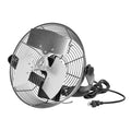 12 in Workstation Mounted Fan, 2,400 CFM, 3 Speeds, 1/12 HP