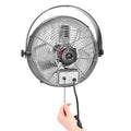 12 in Workstation Mounted Fan, 2,400 CFM, 3 Speeds, 1/12 HP