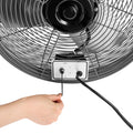 18 in Workstation Mounted Fan, 4,900 CFM, 3 Speeds, 1/8 HP