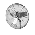 24 in Non-Oscillating Wall-Mount Fan, 5,450 CFM, 2 speeds, 1/4 HP