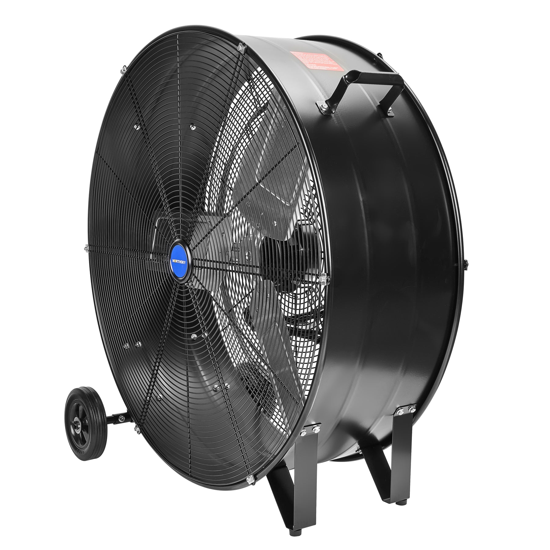 30 in Portable Drum Fan, 10,500 CFM, 2 Speeds, 1/4 HP