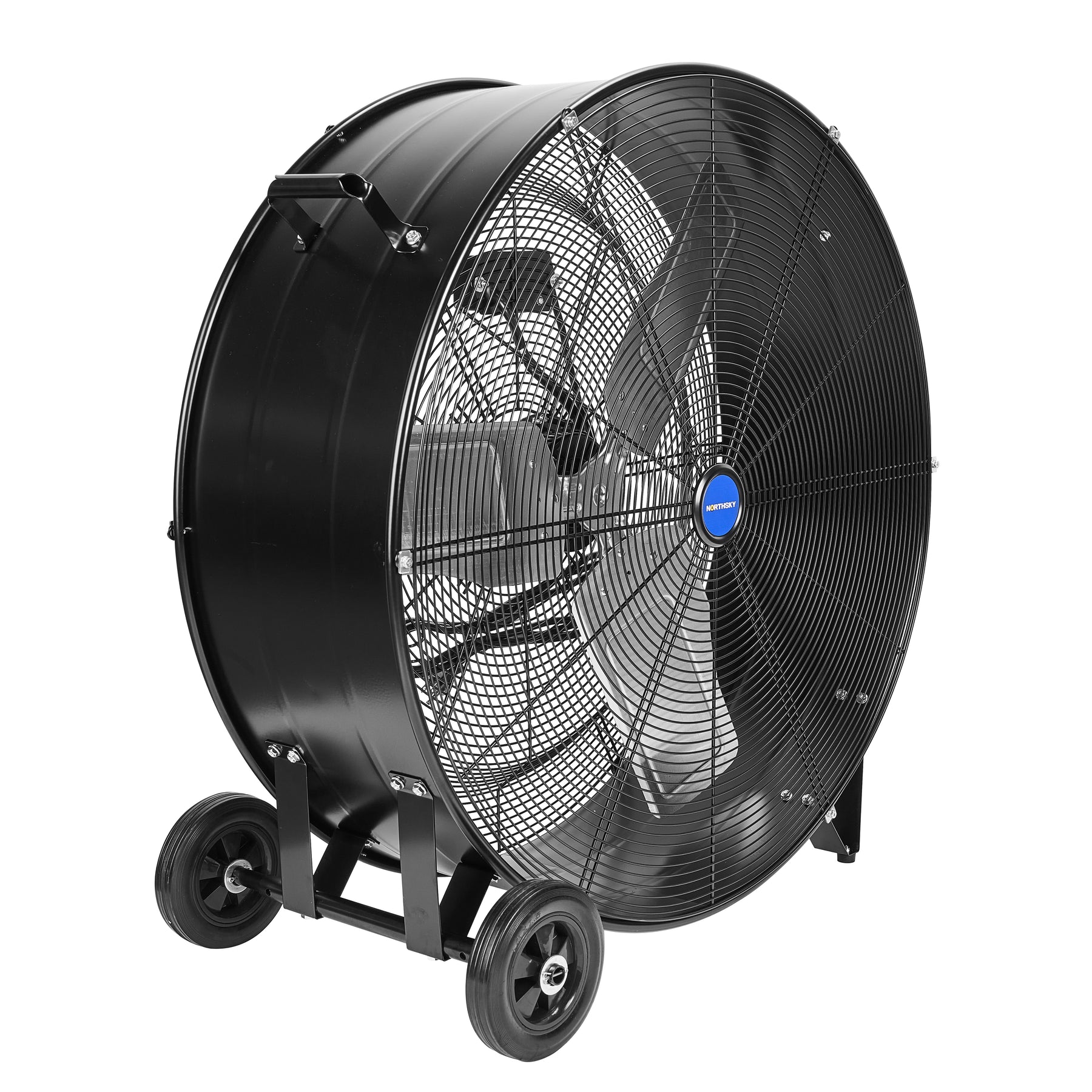 30 in Portable Drum Fan, 10,500 CFM, 2 Speeds, 1/4 HP