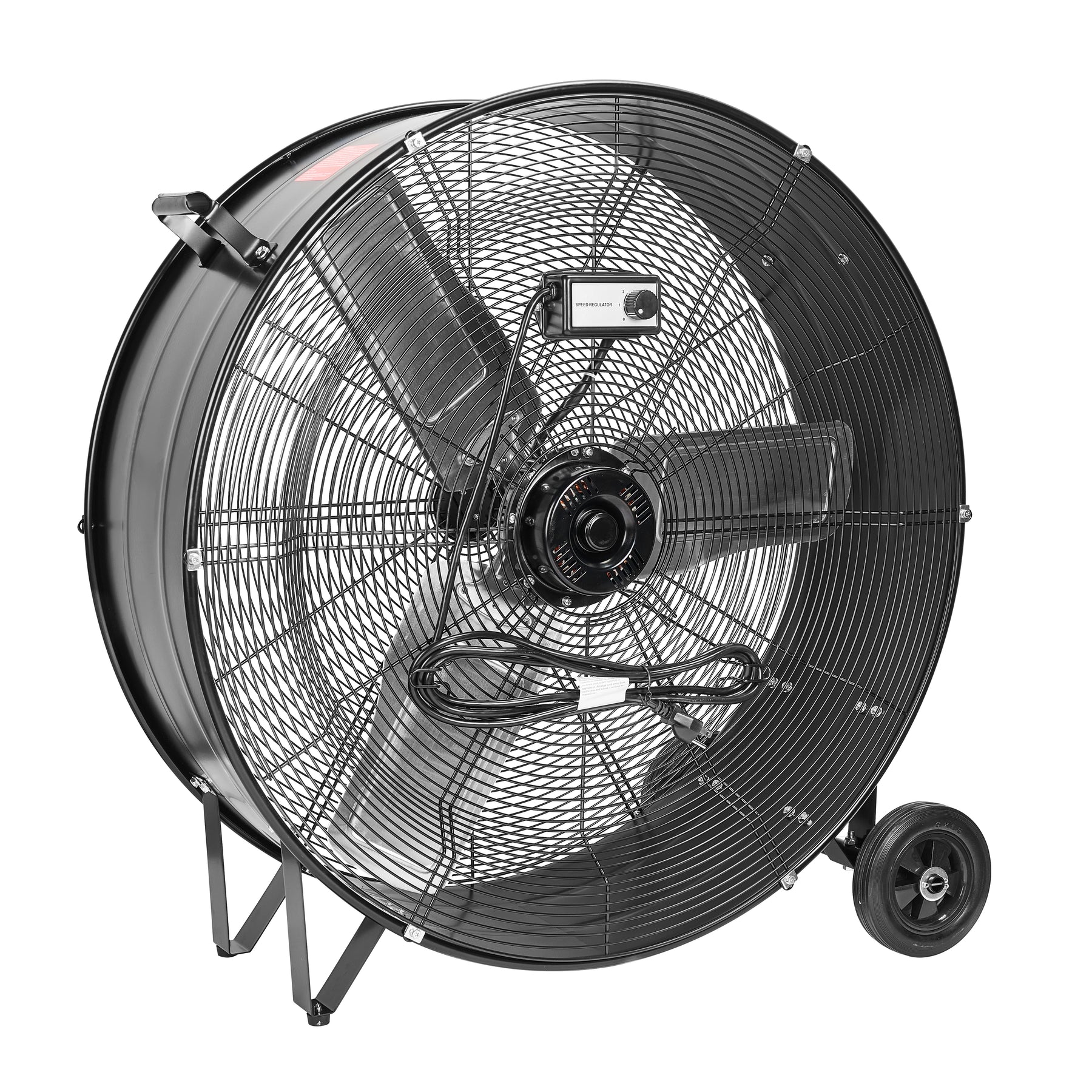 30 in Portable Drum Fan, 10,500 CFM, 2 Speeds, 1/4 HP