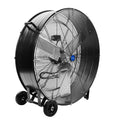 36 in Portable Drum Fan, 15,000 CFM, 2 Speeds, 1/3 HP