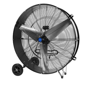 42 in Portable Drum Fan, 30,000 CFM, 2 Speeds, 1/2 HP