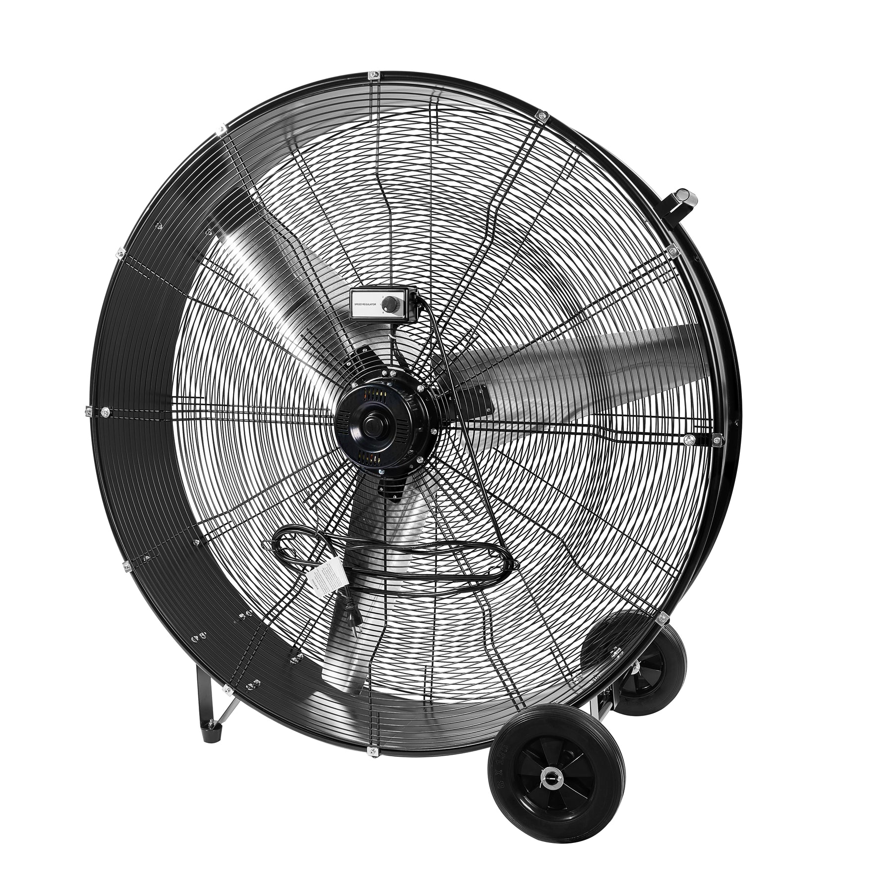 42 in Portable Drum Fan, 30,000 CFM, 2 Speeds, 1/2 HP