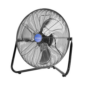 18 in Workstation Floor Fan, 3,200 CFM, 3 Speeds, 1/8 HP
