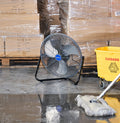 18 in Workstation Floor Fan, 3,200 CFM, 3 Speeds, 1/8 HP