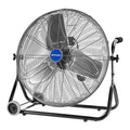 24 in Workstation Floor Fan, 4,950 CFM, 3 Speeds, 1/4 HP