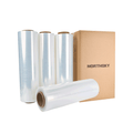Stretch Wrap Film, Cast, 60 Gauge, 18" x 2000', 4 Rolls