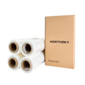 Stretch Wrap Film, Cast, 70 Gauge, 18" x 1500', 4 Rolls