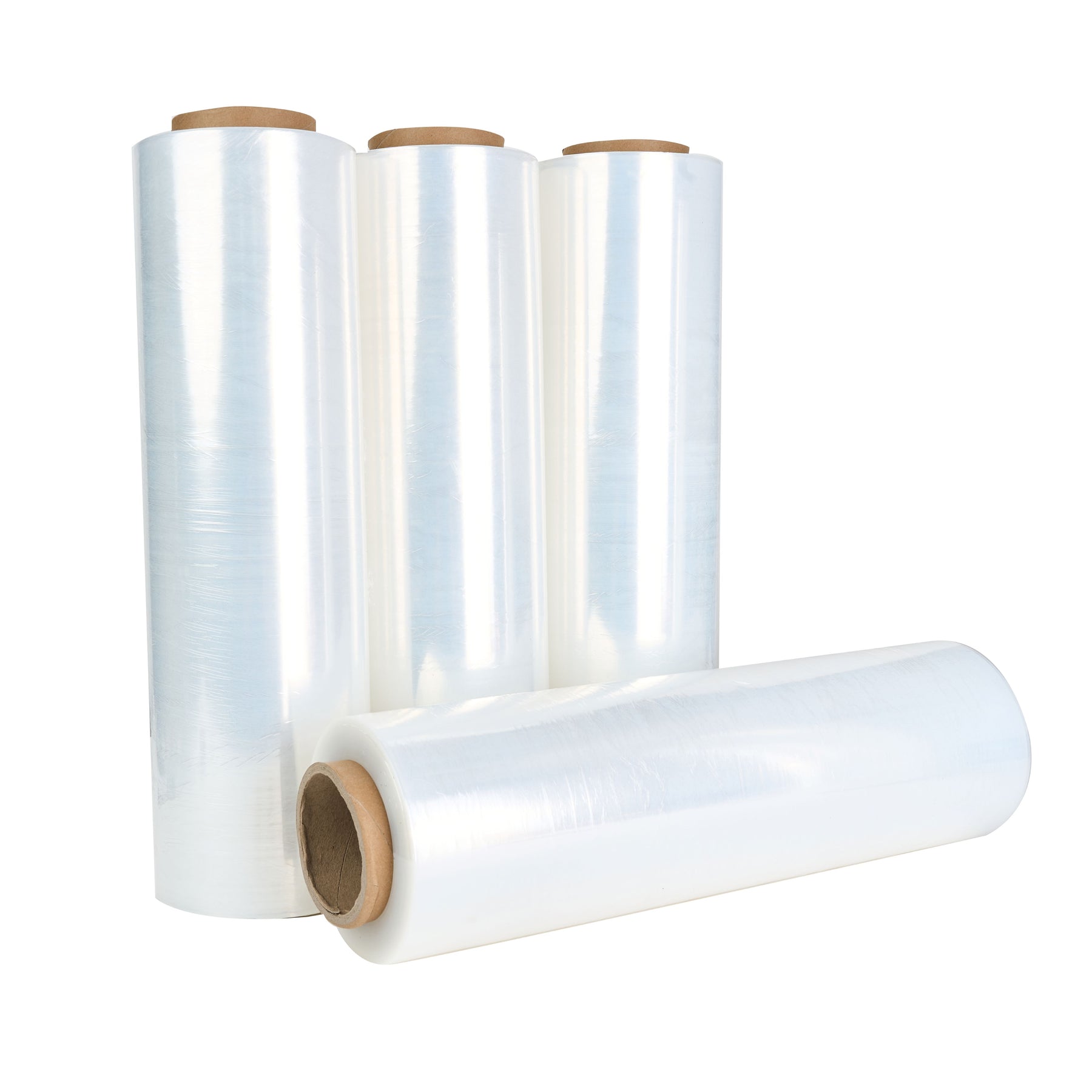 Stretch Wrap Film, Cast, 70 Gauge, 18" x 1500', 4 Rolls