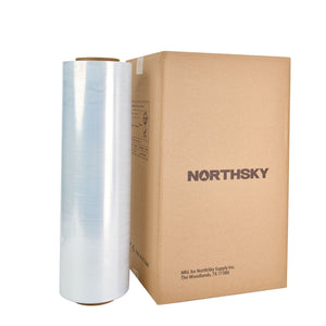 Stretch Wrap Film, Cast, 80 Gauge, 18