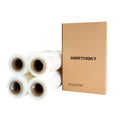 Stretch Wrap Film, Cast, 90 Gauge, 18" x 1500', 4 Rolls