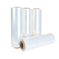 Stretch Wrap Film, Cast, 90 Gauge, 18" x 1500', 4 Rolls