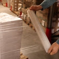 Stretch Wrap Film, Cast, 90 Gauge, 18" x 1500', 4 Rolls