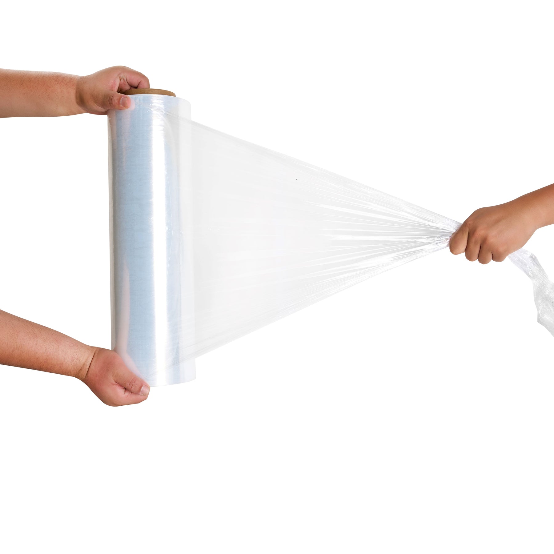 Stretch Wrap Film, Cast, 120 Gauge, 18" x 1000', 4 Rolls