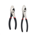6" and 8" Slip-Joint Plier Set, Wire Cutter, Comfort Grip