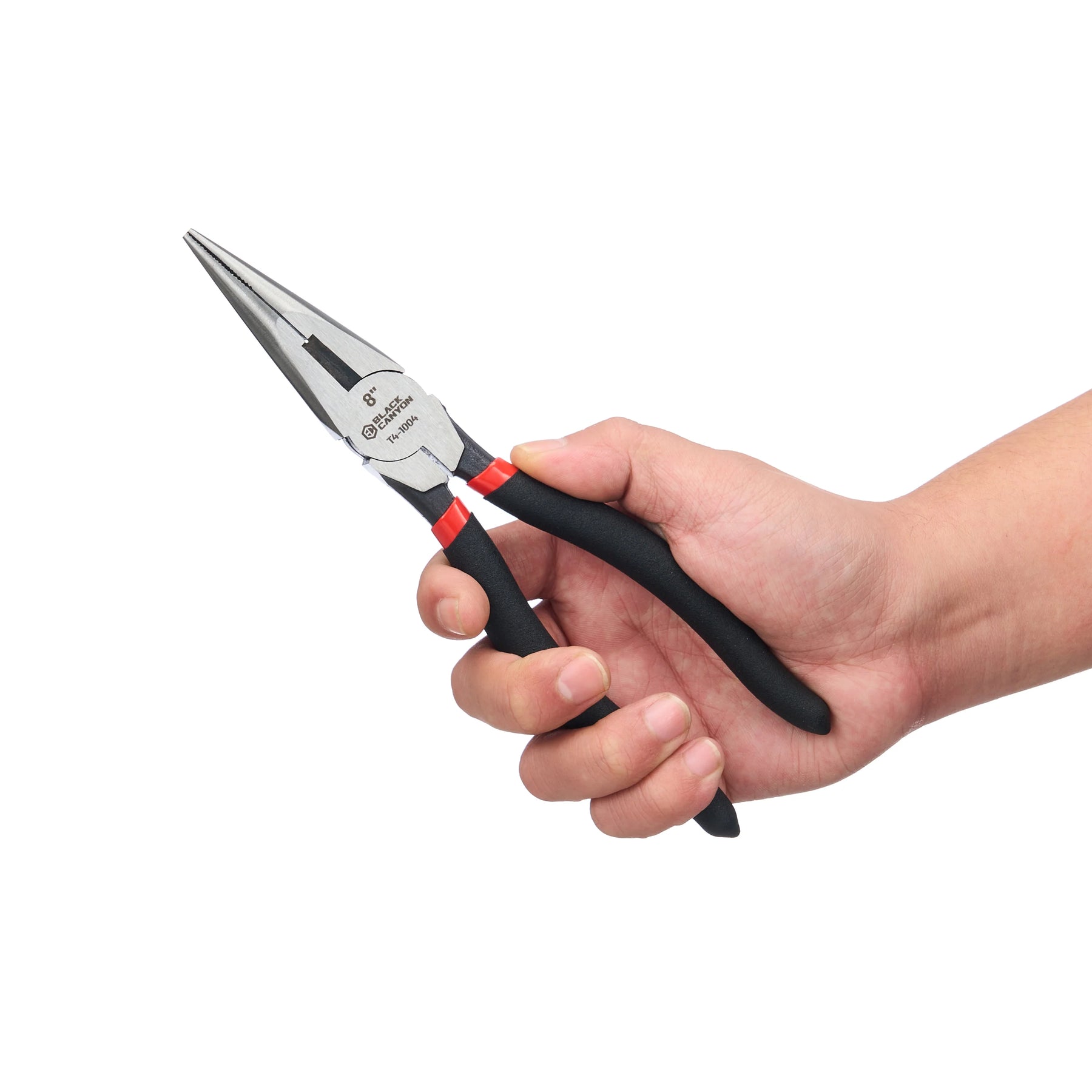 6" and 8" Long-Nose Plier Set, Comfort Grip