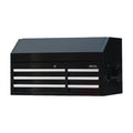Rolling Tool Cabinet and Flip-Top Chest, 16 Drawers, 42" x 18", Black