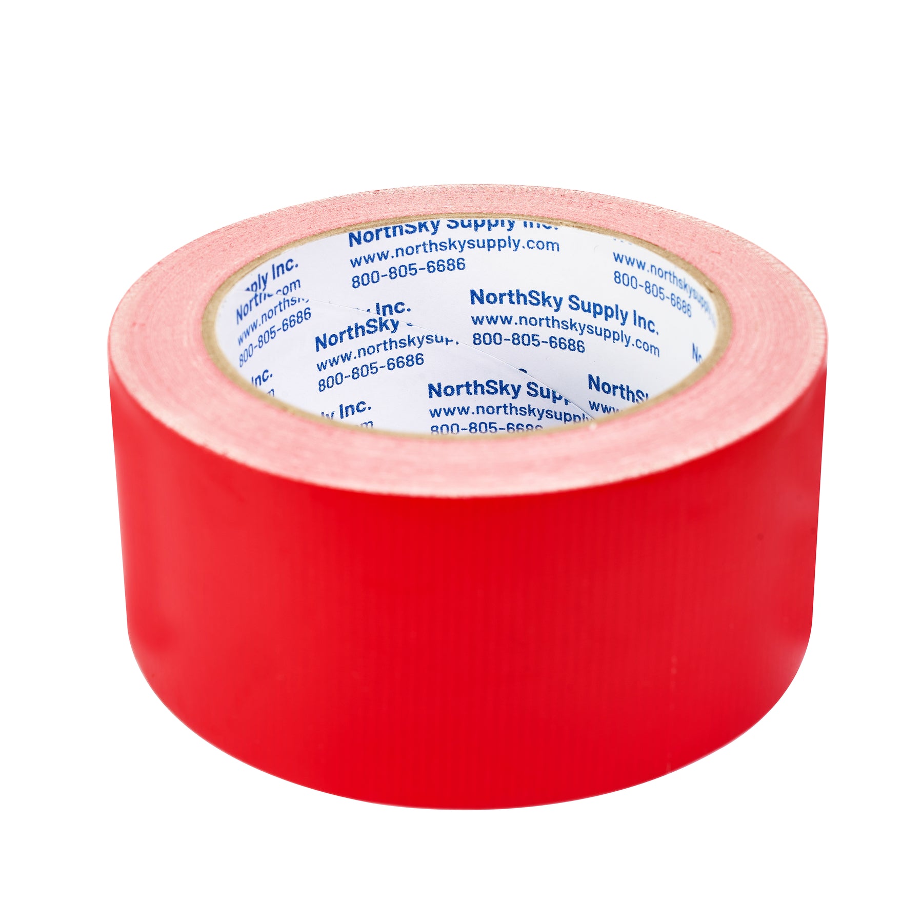 Duct Tape, 2 in × 20 yd, Red, 1 Roll