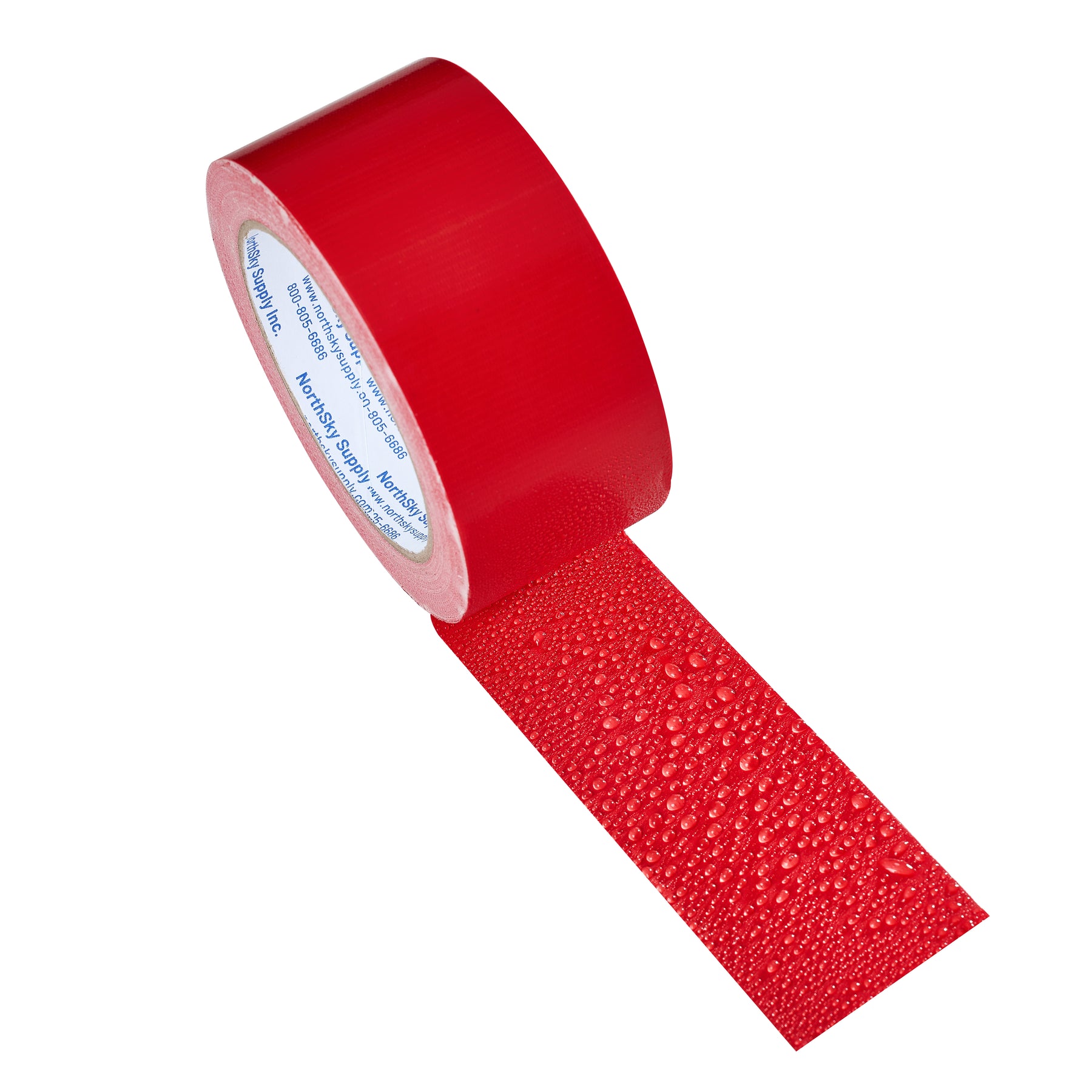 Duct Tape, 2 in × 20 yd, Red, 1 Roll