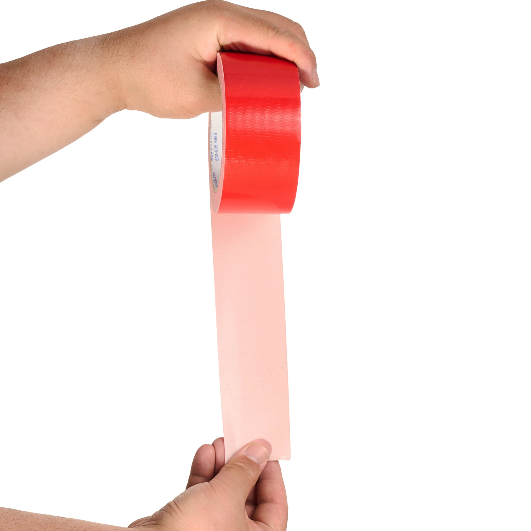 Duct Tape, 2 in × 20 yd, Red, 1 Roll