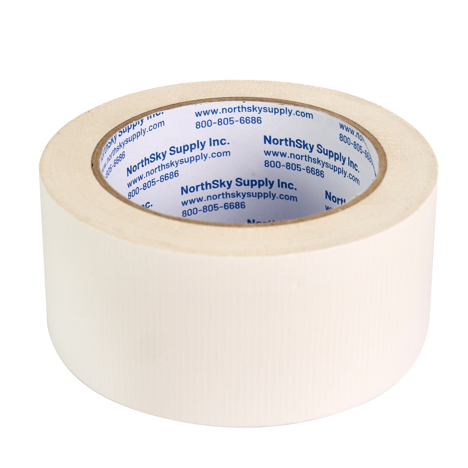 Duct Tape, 2 in × 20 yd, White, 1 Roll