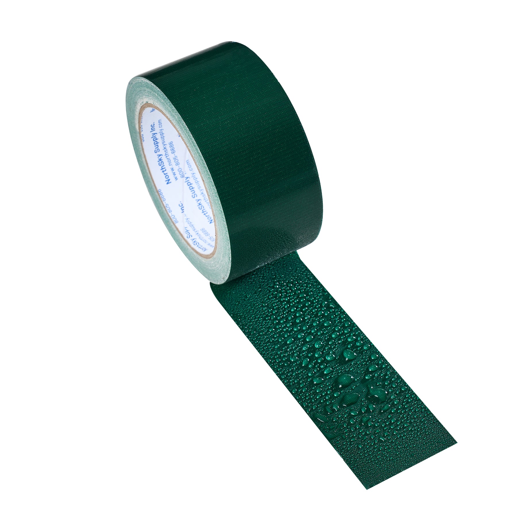 Duct Tape, 2 in × 20 yd, Green, 1 Roll