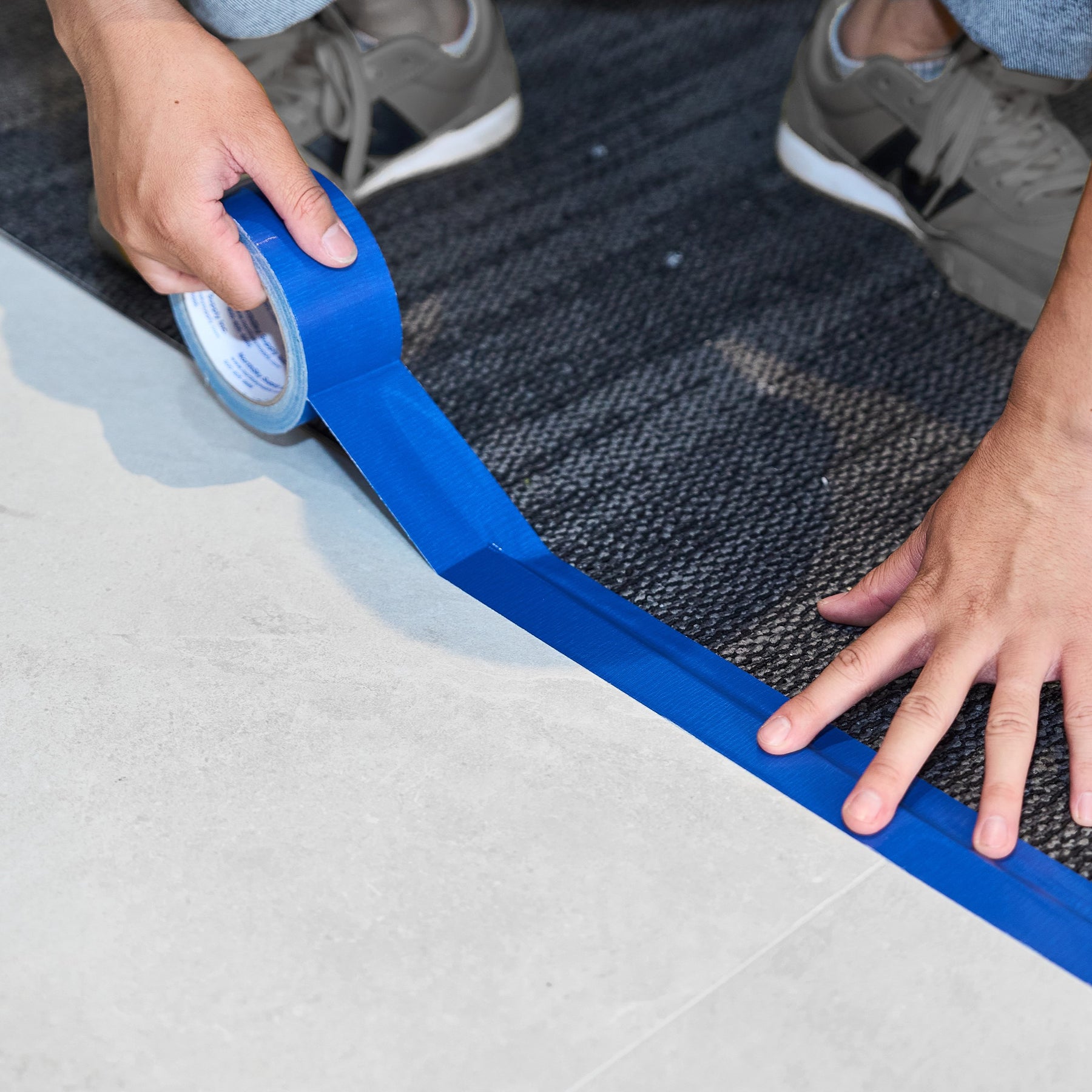 Duct Tape, 2 in × 20 yd, Blue, 1 Roll