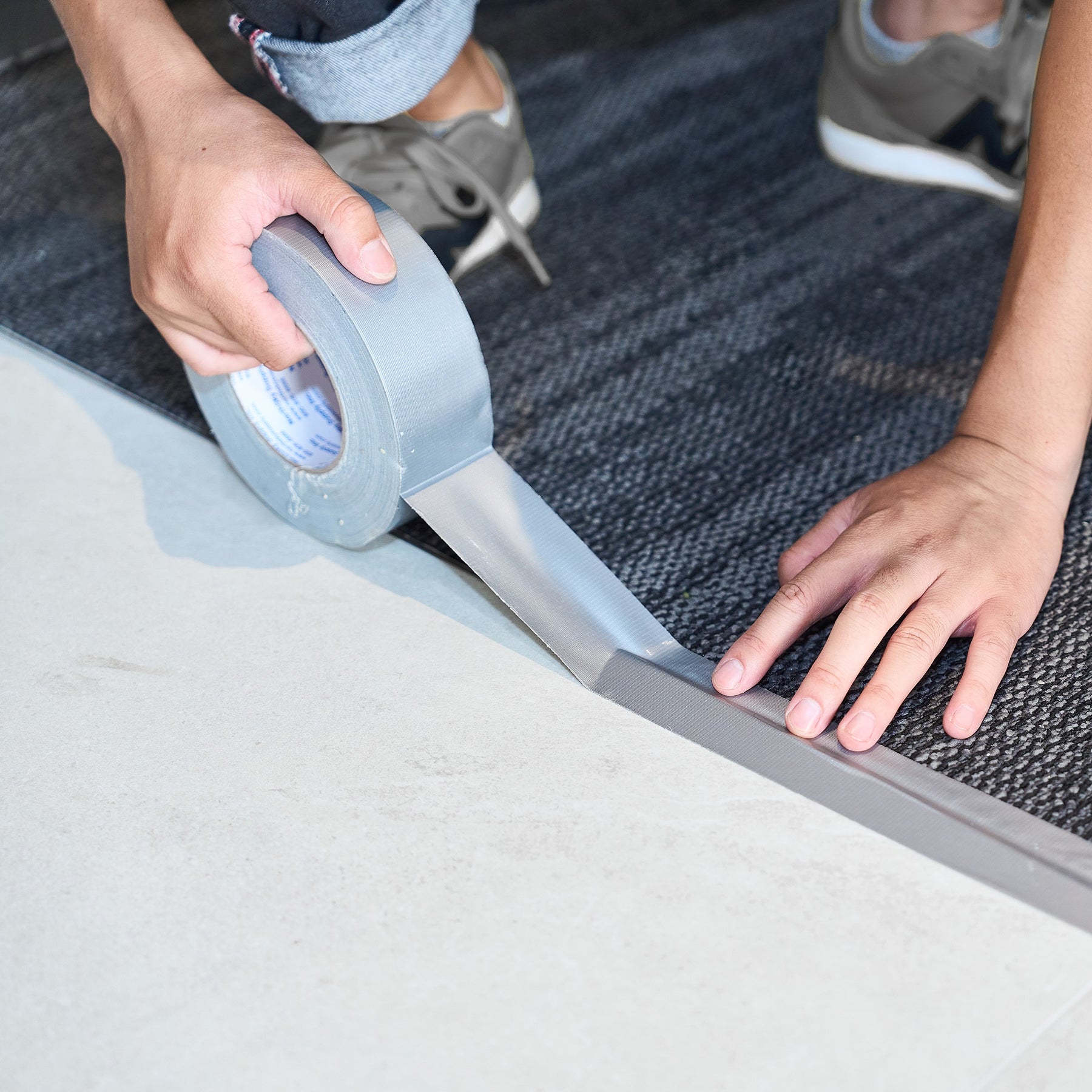 Duct Tape, Silver Grey, 2 in × 60 yd, 1 Roll