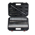 3/8 in Drive Standard Socket Set, 6-Point, Metric/SAE, 73 Piece
