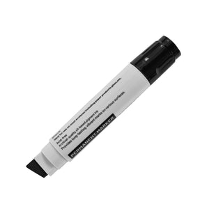 Permanent Marker, Black, 3/4 in Chisel Tip, 6-Pack