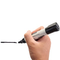 Permanent Marker, Black, 1/2 in Chisel Tip, Pkg of 12