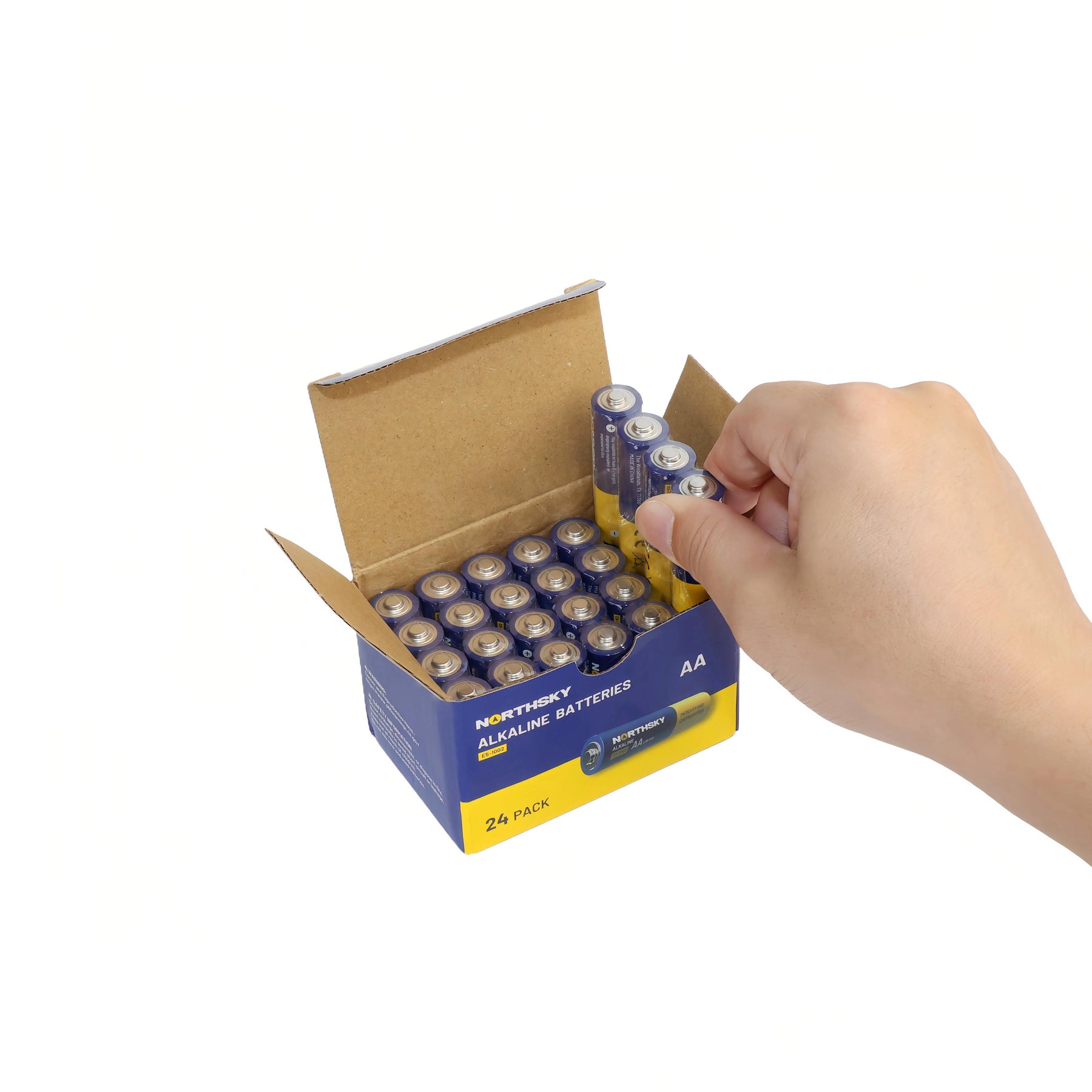 AA Alkaline Batteries, 24 Pack