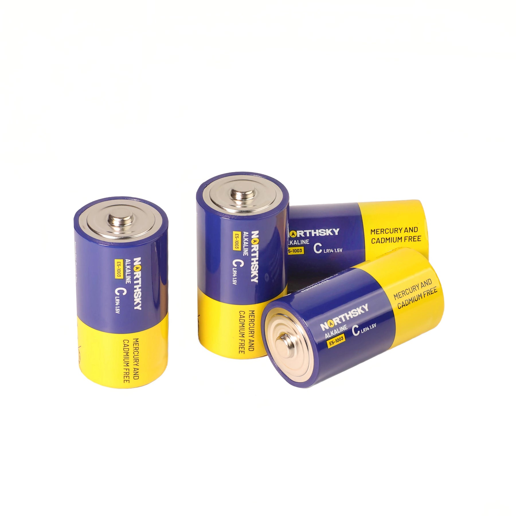 C Alkaline Batteries, 12 Pack