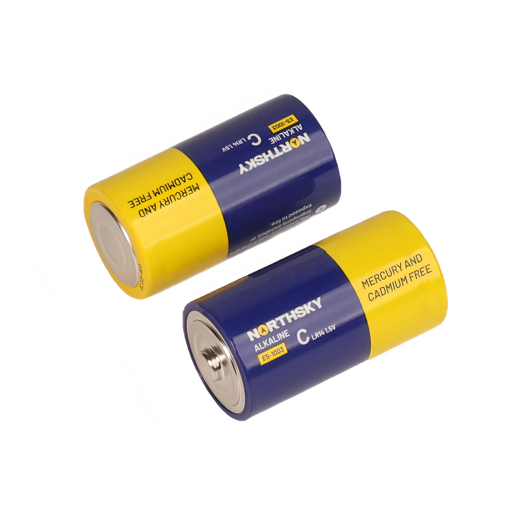 C Alkaline Batteries, 12 Pack