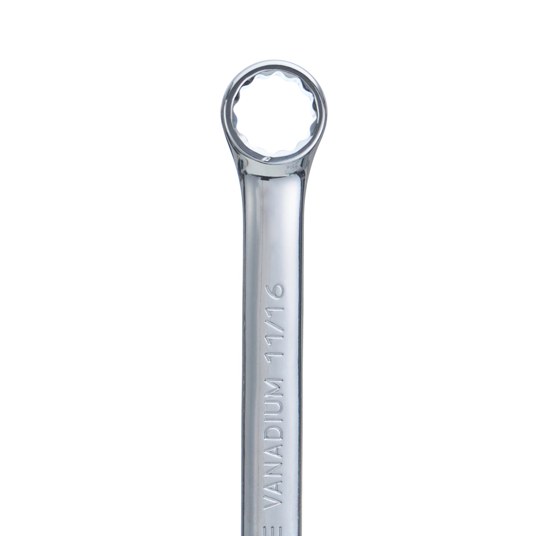 11/16" Combination Wrench, 12-Point Box End & Hex Opening
