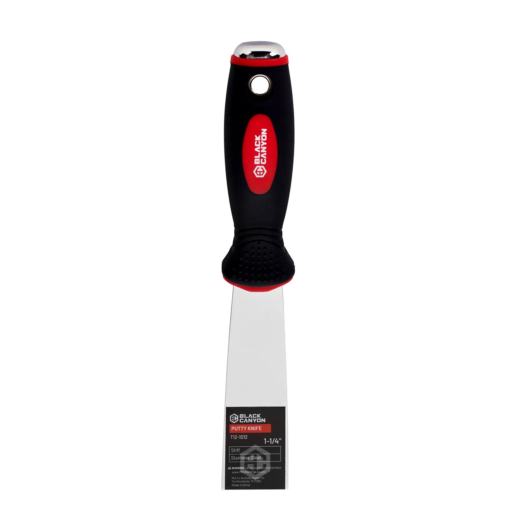 1-1/4" Stainless Steel Stiff Putty Knife