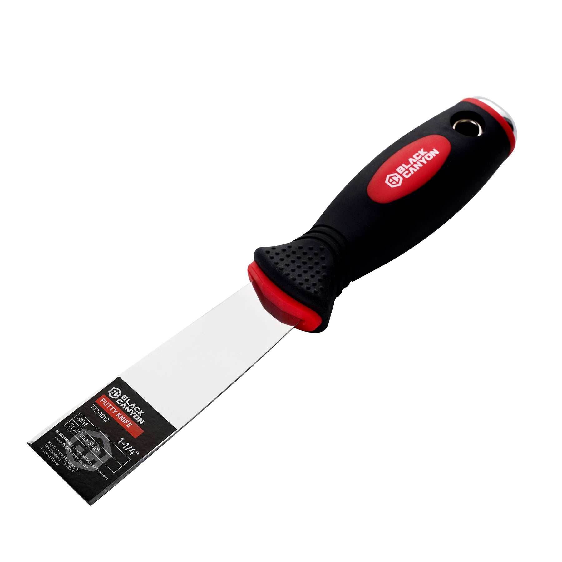 1-1/4" Stainless Steel Stiff Putty Knife