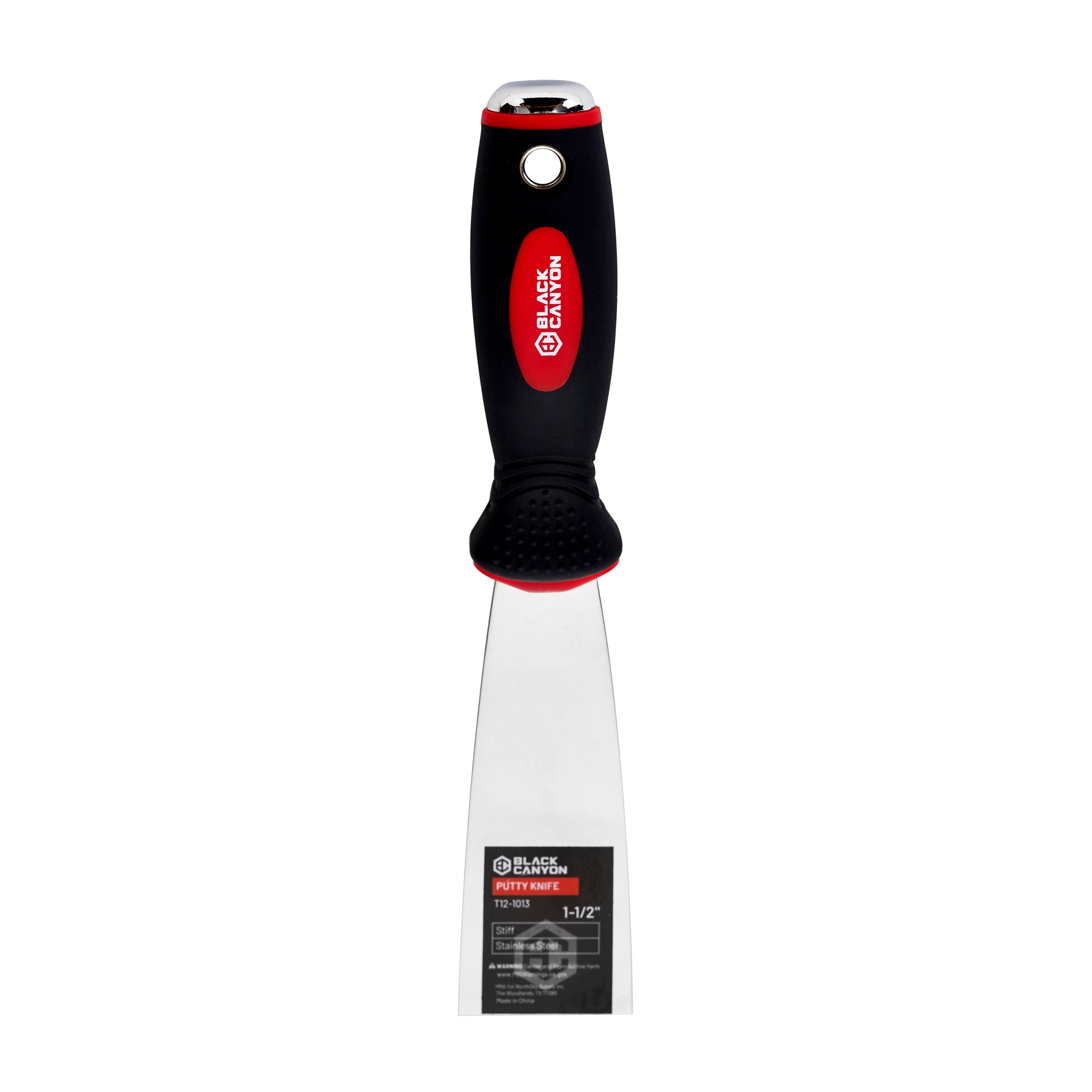 1-1/2" Stainless Steel Stiff Putty Knife